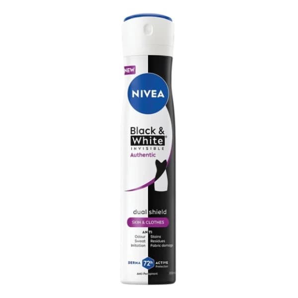 Dezodorans NIVEA Black & white authentic 150ml 0