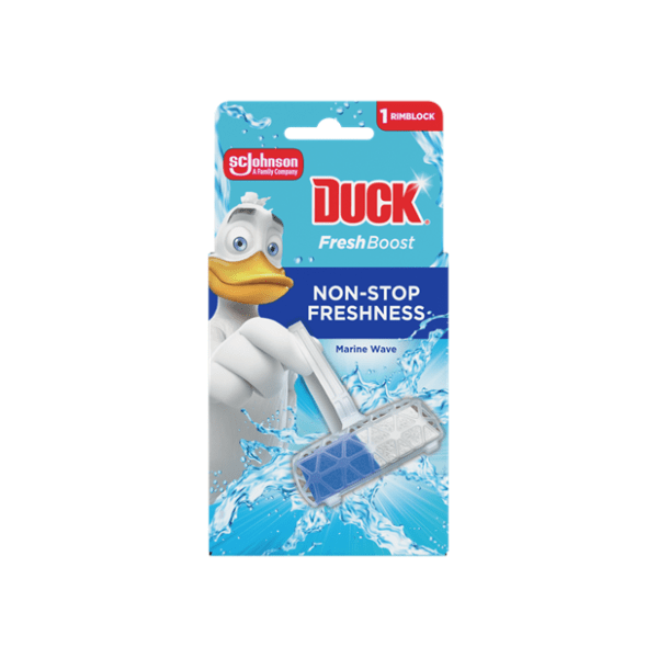 DUCK WC osveživač korpica fresh boost marine wave 32g 0