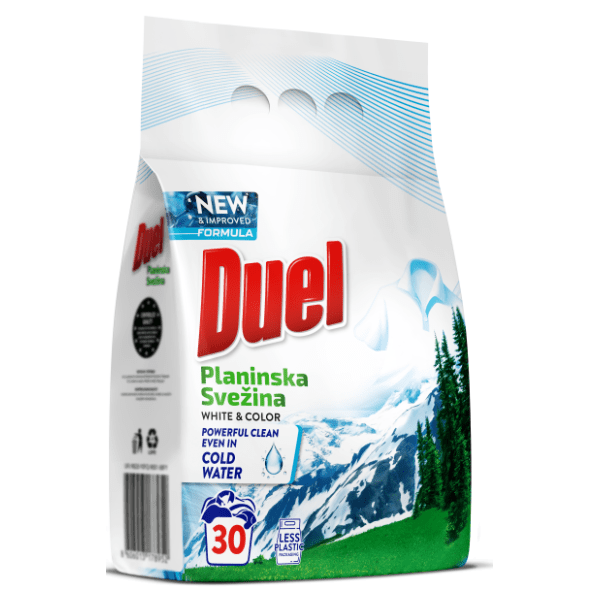 DUEL planinska svežina deterdžent za veš 30 pranja (3kg) 0