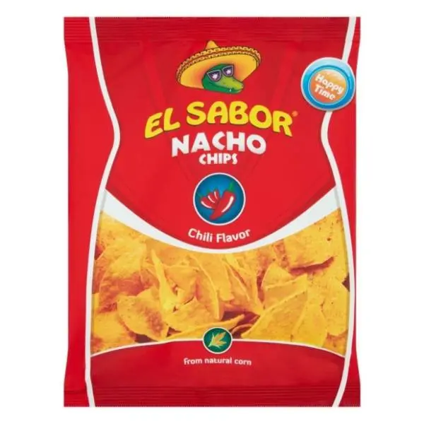 EL SABOR nacho chips chili 100g 0