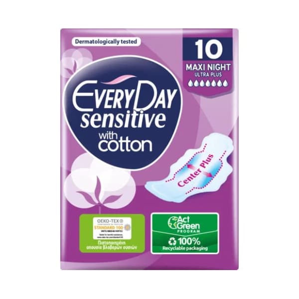 EVERY DAY sensitive maxi night ulošci 10kom 0