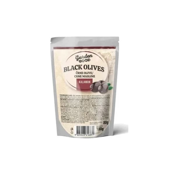 GARDEN GOOD masline crne sa košticom 180g 0