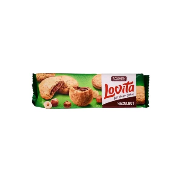 Keks ROSHEN Lovita lešnik krem 127g 0