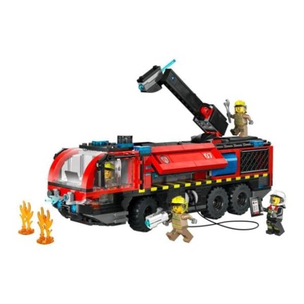 LEGO City Aerodromsko vatrogasno vozilo 60499 1
