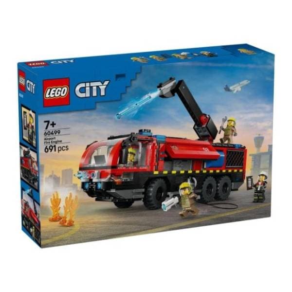 LEGO City Aerodromsko vatrogasno vozilo 60499 0
