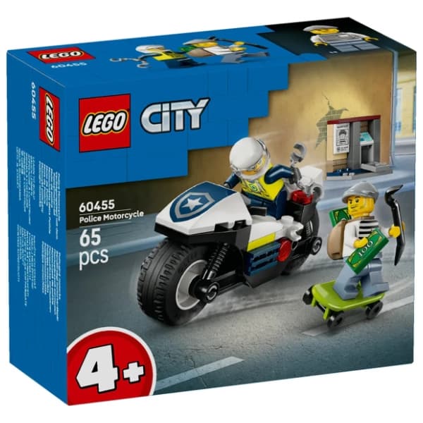 LEGO City potera policijskim motociklom 60455 0