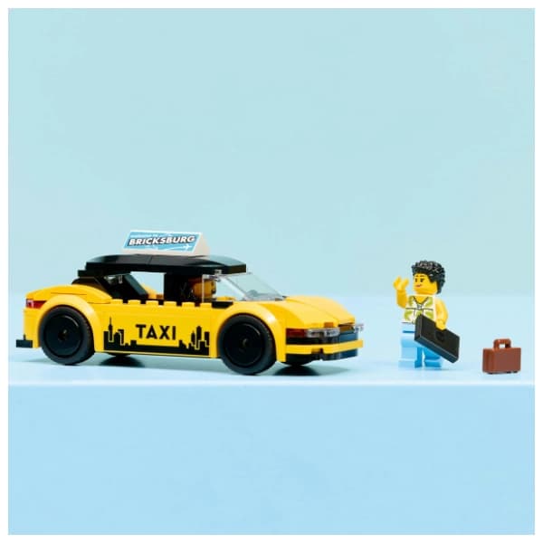 LEGO City žuti taksi 60487 3