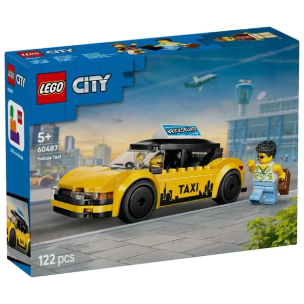 LEGO City žuti taksi 60487 0