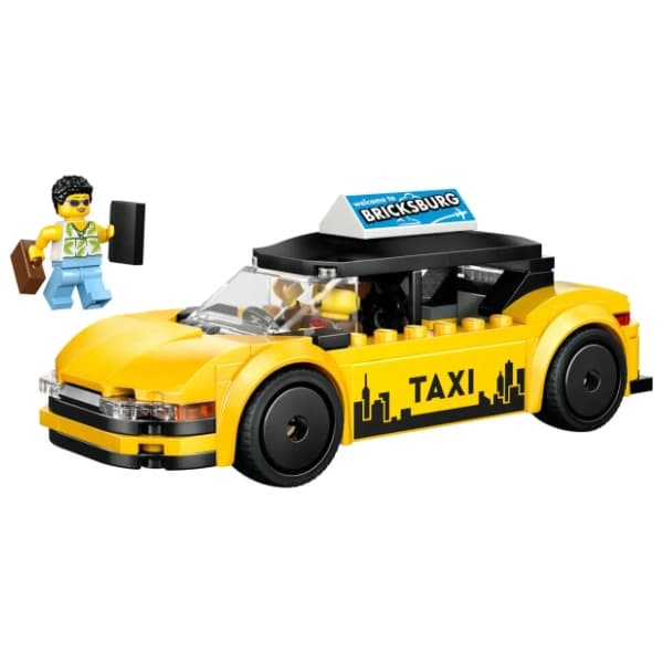LEGO City žuti taksi 60487 1