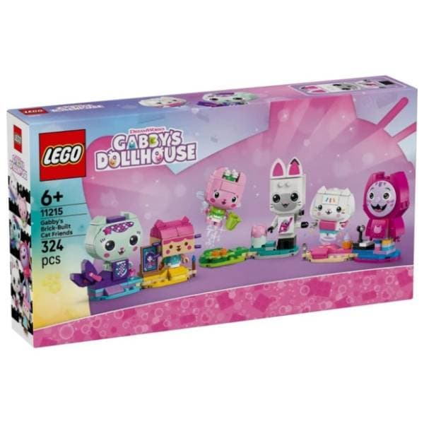 LEGO Gabby's Dollhouse Gabini mačji prijatelji 11215 0