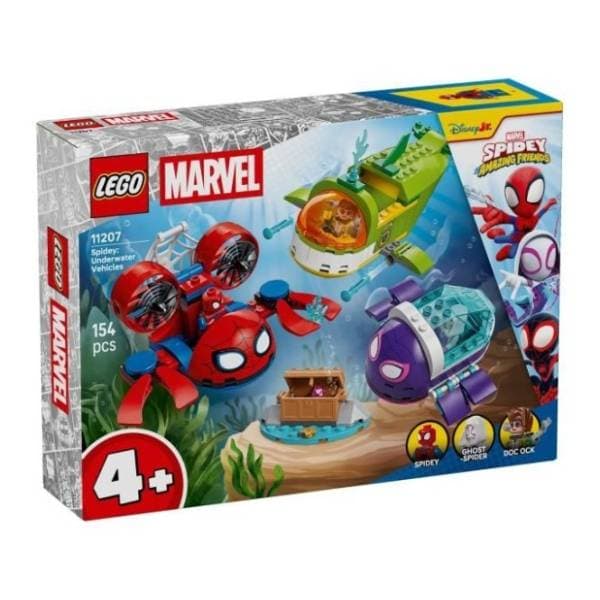 LEGO Marvel Spajdi podvodna vozila 11207 0