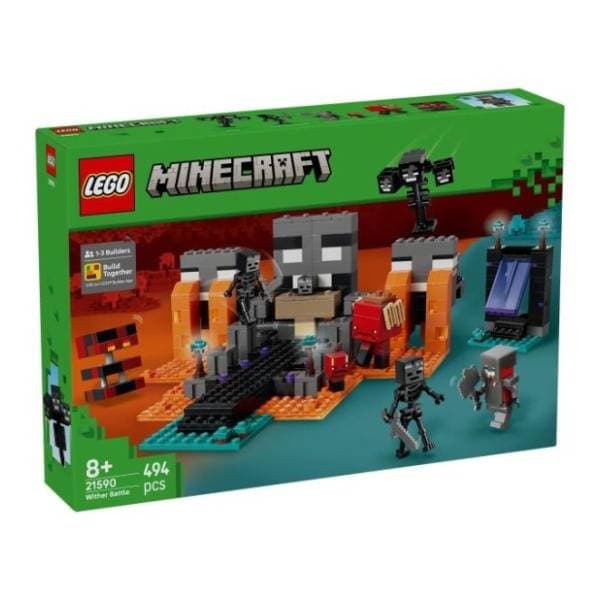LEGO Minecraft Bitka protiv vitera 21590 0