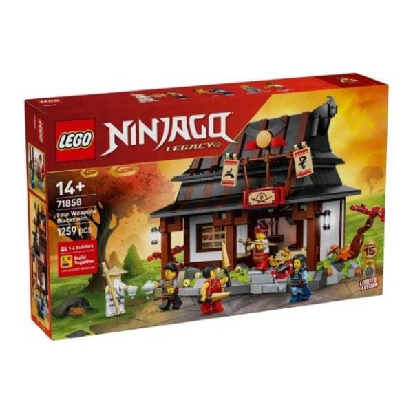 LEGO NINJAGO Kovačnica četiri oružja 71858 0