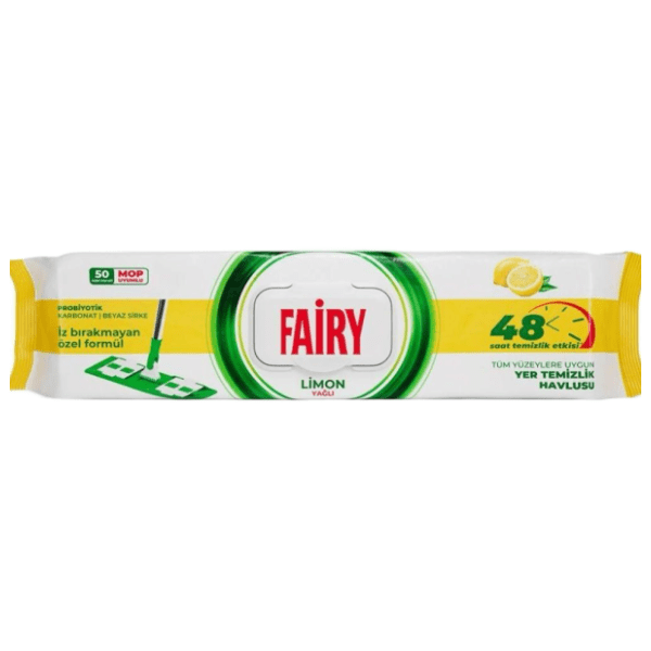Maramice za čišćenje FAIRY limun 50kom 0