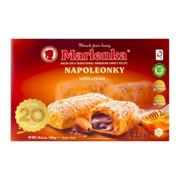 MARLENKA Napoleonky cacao 300g 0