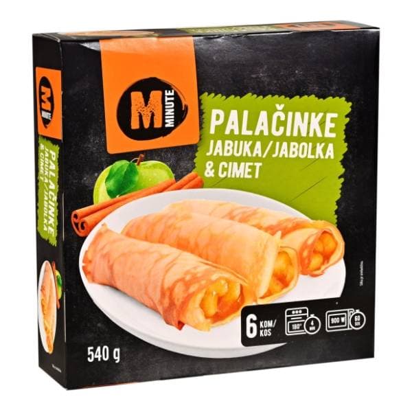 MINUTE palačinke jabuka i cimet 540g 0