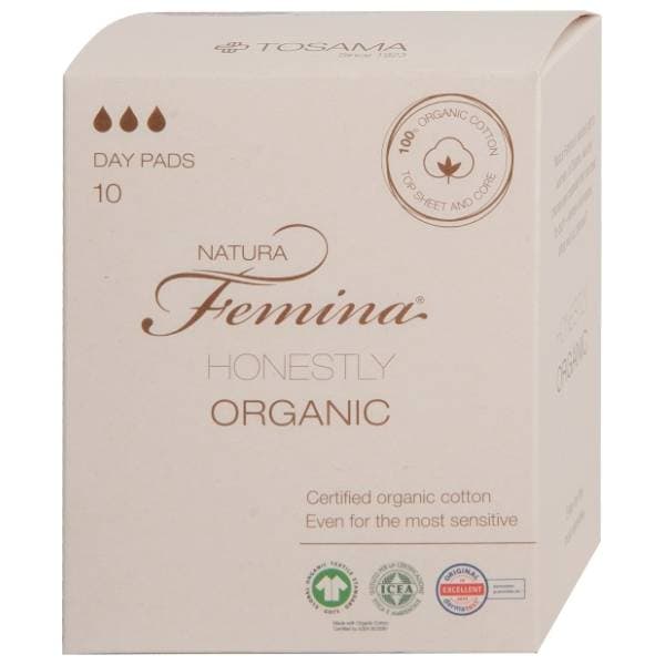 NATURA FEMINA organic dnevni ulošci 10kom 0