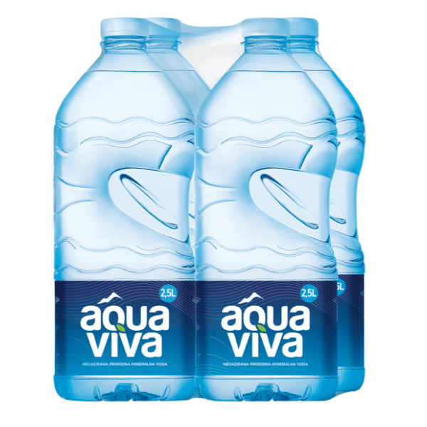 Negazirana voda AQUA VIVA 4x2,5l 0