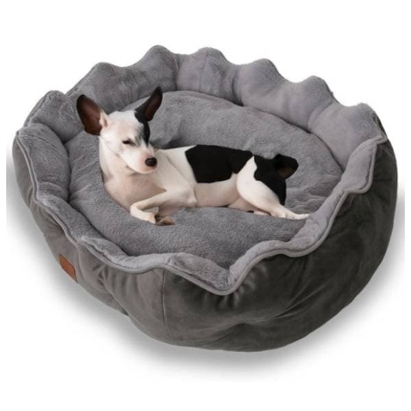 PAWS & WHISKERS Elsa Dog krevet za pse 75x65x25cm antracit 0