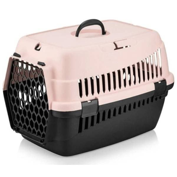PAWS & WHISKERS transporter za mačke 49x35x32,5cm roze 0