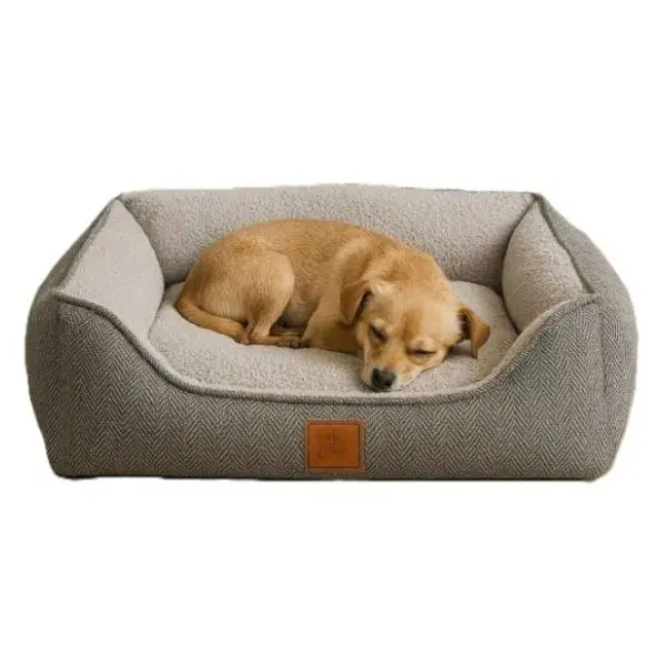 PAWS & WHISKERS Zeus krevet za pse 60x40x15cm sivi 0