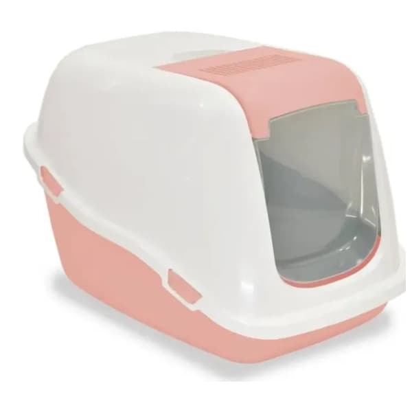 PETMAX Comfort toalet za mačke 57x39x41cm roze 0
