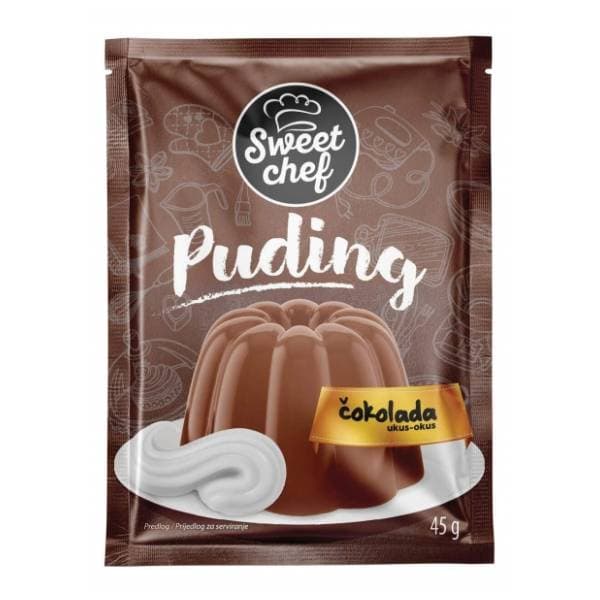 Puding SWEET CHEF čokolada 45g 0