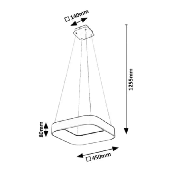 RABALUX LED visilica 28W Adeline 3927 2