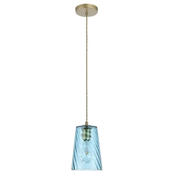 RABALUX visilica 40W E27 Azurine 5226 0