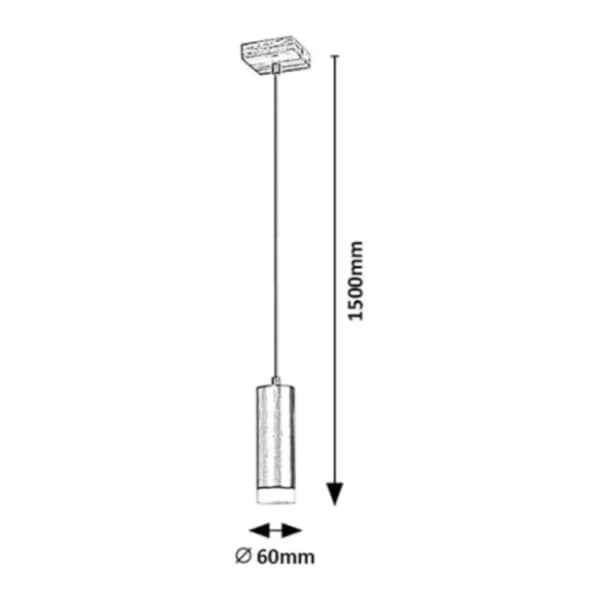 RABALUX visilica 5W GU10 Toras 72121 2