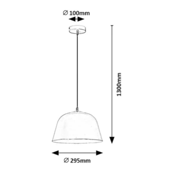 RABALUX visilica 60W E27 Malia 3095 1