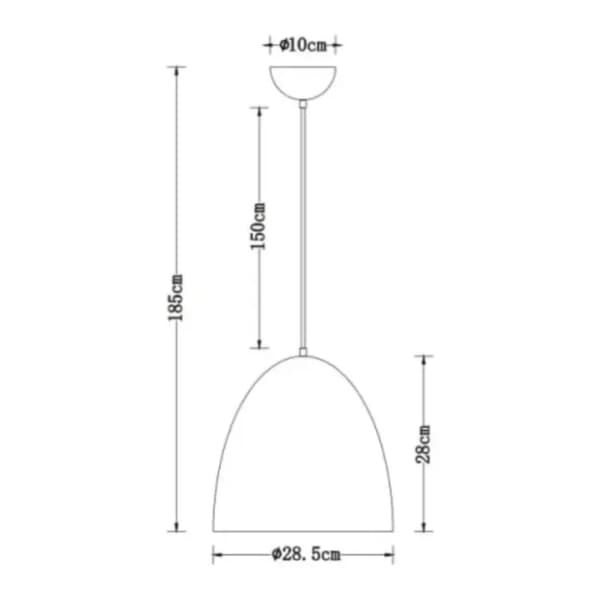 REA LIGHT visilica E27 Hippolyta HN8247 1
