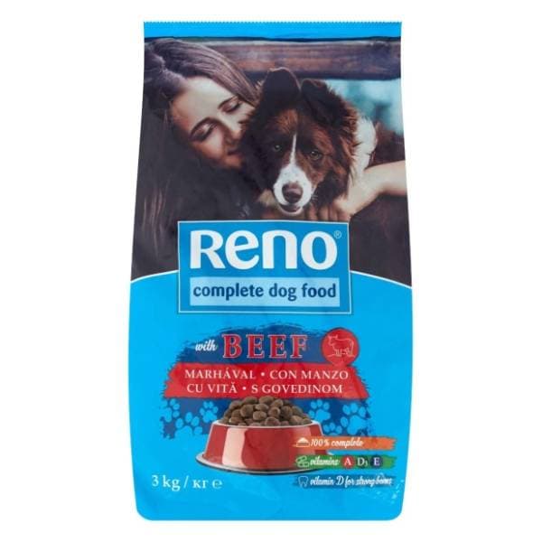 RENO hrana za pse govedina 3kg 0
