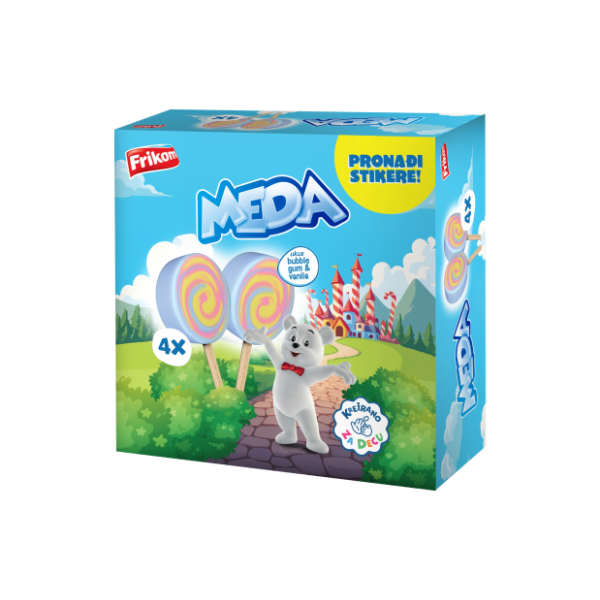 Sladoled FRIKOM Meda multipack 4x70ml 0