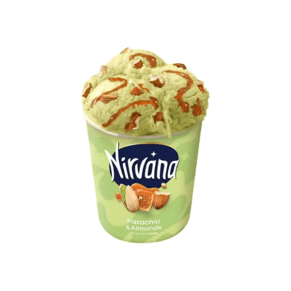 Sladoled NIRVANA pistaći i badem 420ml 0