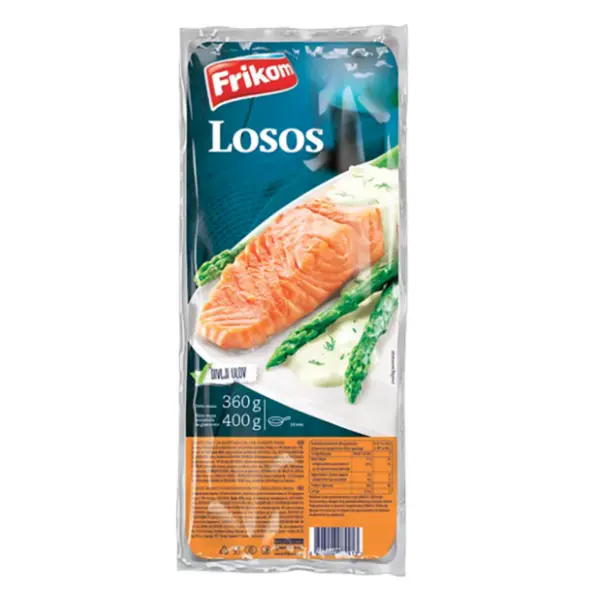 Smrznuta riba FRIKOM losos filet 400g 0