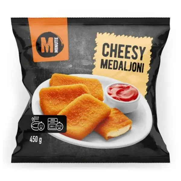 Smrznuti pohovani sir MINUTE 450g 0