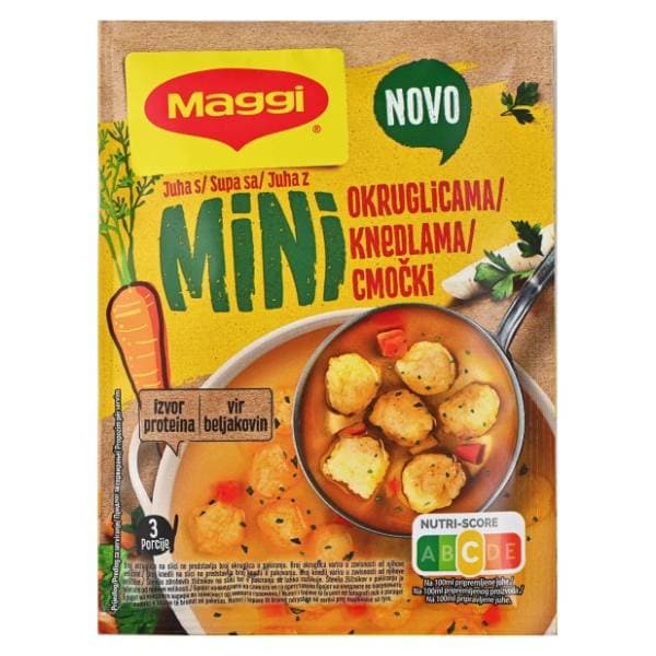 Supa MAGGI sa mini griz knedlama 34g 0