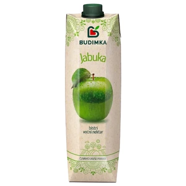 Voćni sok BUDIMKA jabuka 1l 0