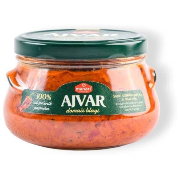 Ajvar MANARI domaći blagi 550g 0
