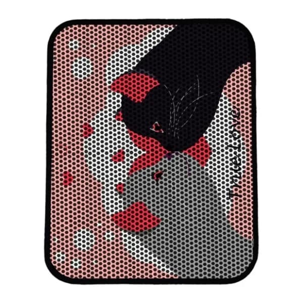 ALBERTO DESIGN podloga za mačji posip 45x60cm višebojna 0