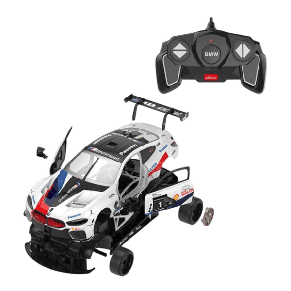 Automobil BMW M8 GTE na sklapanje 1:18 RC RASTAR 0