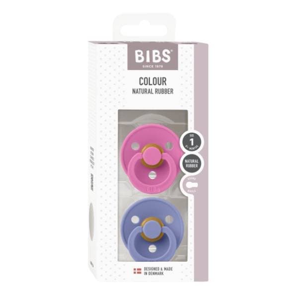 BIBS duda Bubblegum peri (0-6m) 2kom 0