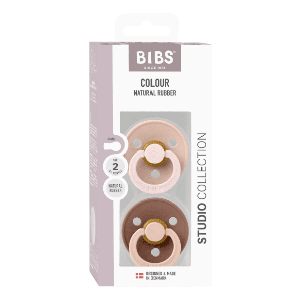 BIBS duda Studio fusion blush woodchuck (6-18m) 2kom 0