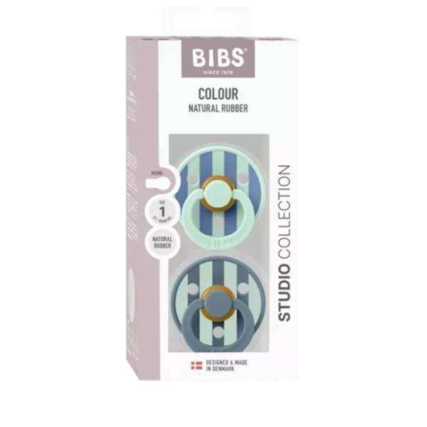 BIBS duda Studio nordic mint petrol (0-6m) 2kom 0