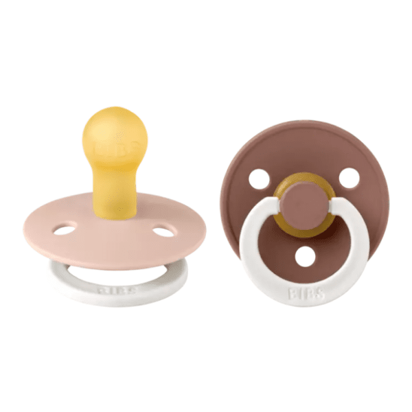 BIBS laža Blush woodchuck night (0-6m) 2kom 0