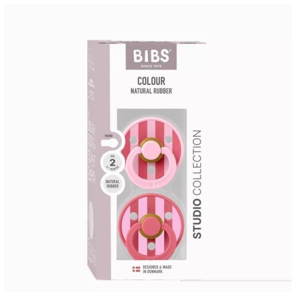 BIBS laža Studio baby pink coral (6-18m) 2kom 0
