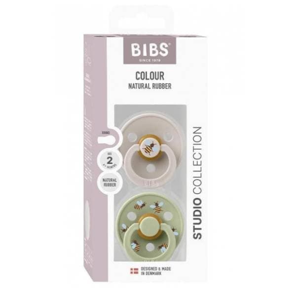 BIBS laža Studio bumblebee mushroom (6-18m) 2kom 0