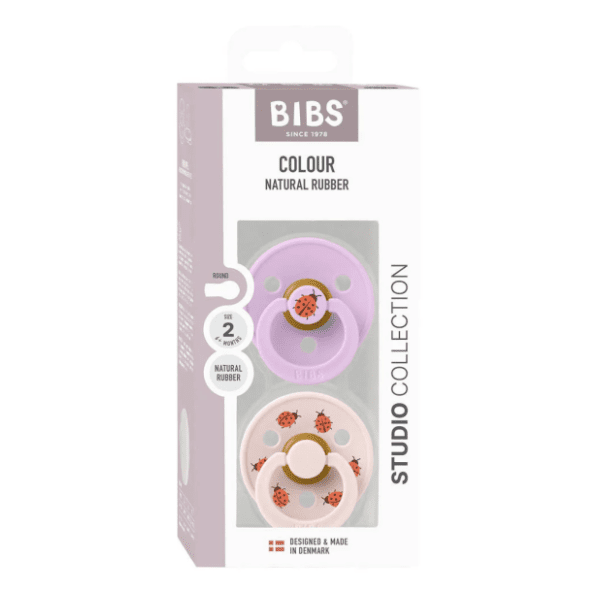 BIBS laža Studio ladybug violet sky (6-18m) 2kom 0