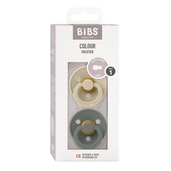 BIBS laža Vanilla pine (0-6m) 2kom 0